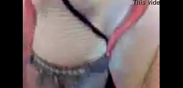  Tunisian girl showing her tits